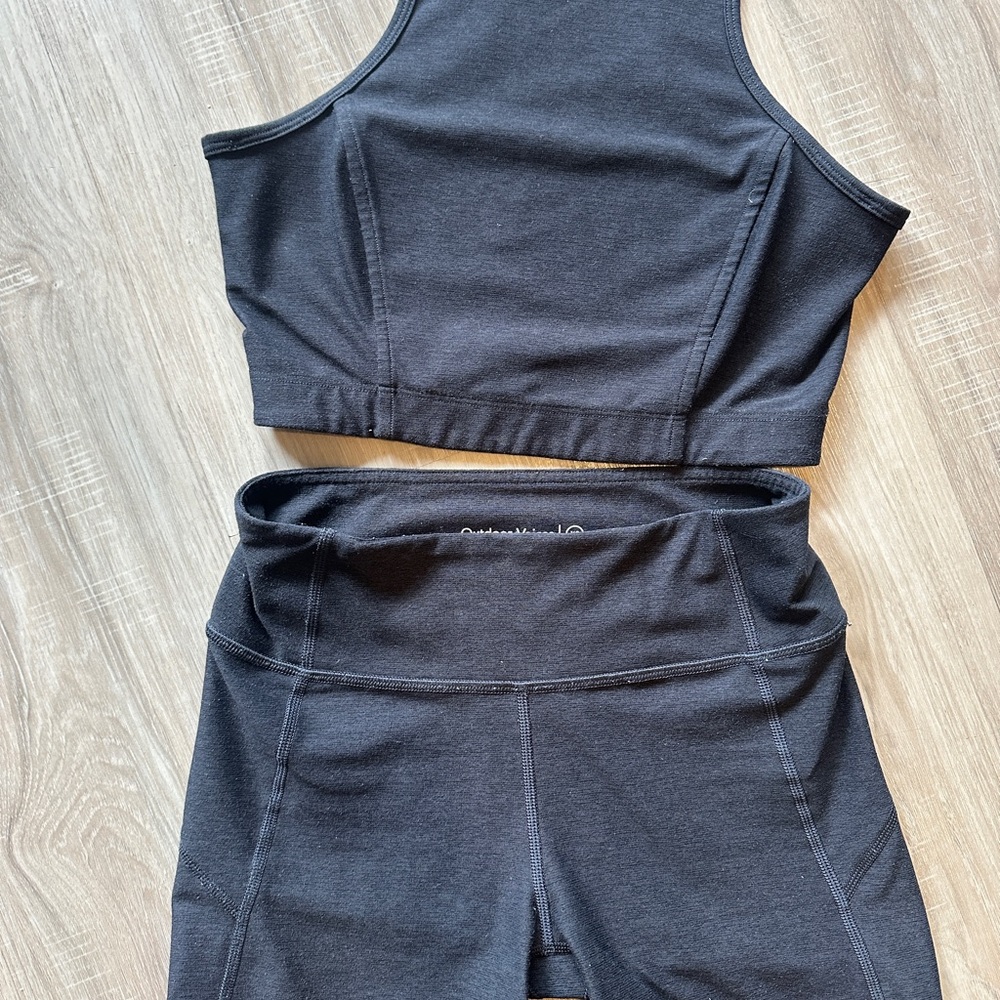 Outdoor Voices Navy Activewear Set